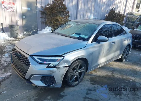 2024 Audi A3 Premium 40 Tfsi Quattro S Tronic из США, поврежденный, VIN WAUGUDGY8RA136659